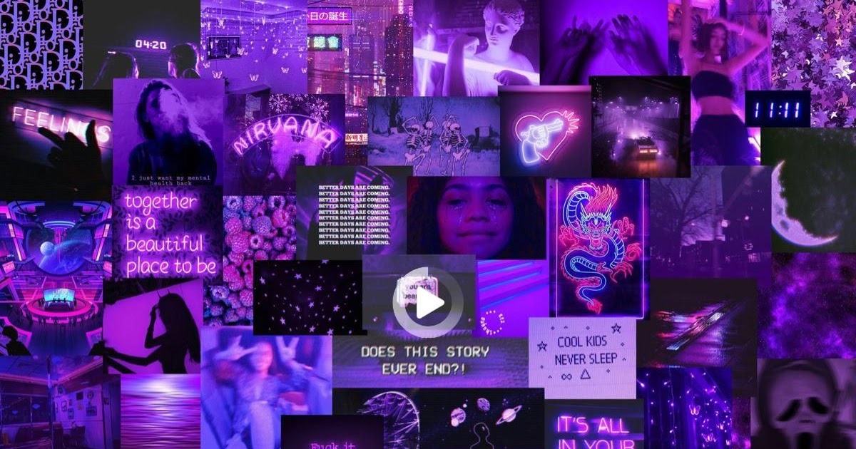 Iphone Neon Purple Aesthetic Wallpaper Baddie - img-cahoots
