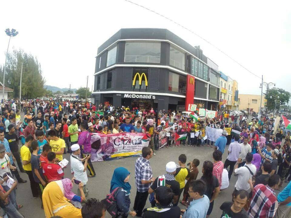 Boikot McD Di Dungun Terengganu