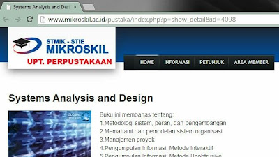 Contoh Proposal Manajemen Proyek Sistem Informasi Perpustakaan