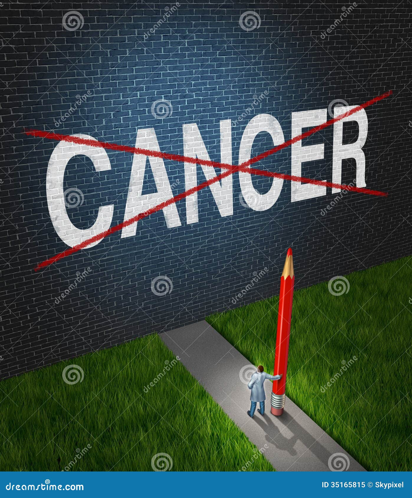 Download Fight Cancer Royalty Free Stock Photo - Image: 35165815