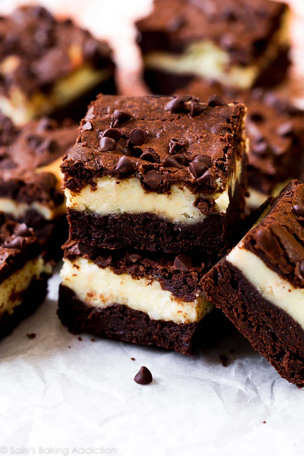 Healthy Cheesecake Brownies