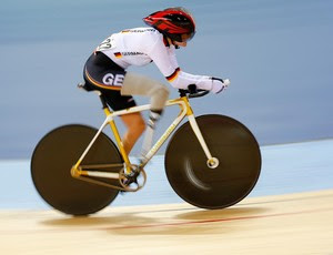 Denise Schindlet, Alemanha, Ciclismo, Paralimpíadas (Foto: Agência Reuters) Denise Schindlet, Alemanha, Ciclismo, Paralimpíadas (Foto: Agência Reuters)