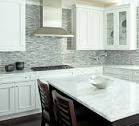 2014 Backsplash Ideas for White Kitchen Cabinets