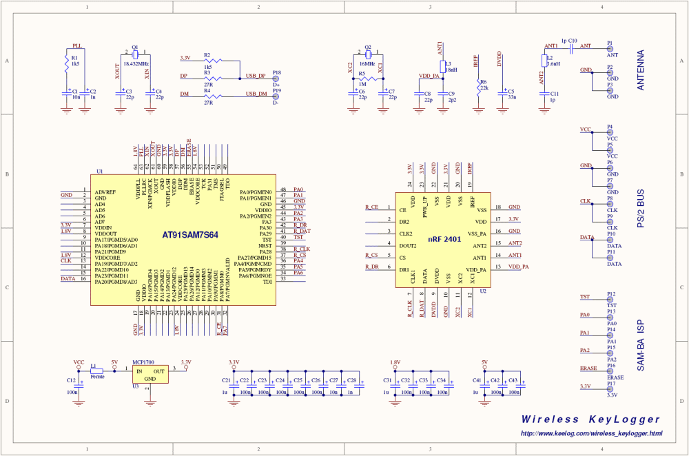 Wireless Mouse Schematic - Wiring Diagram Schemas