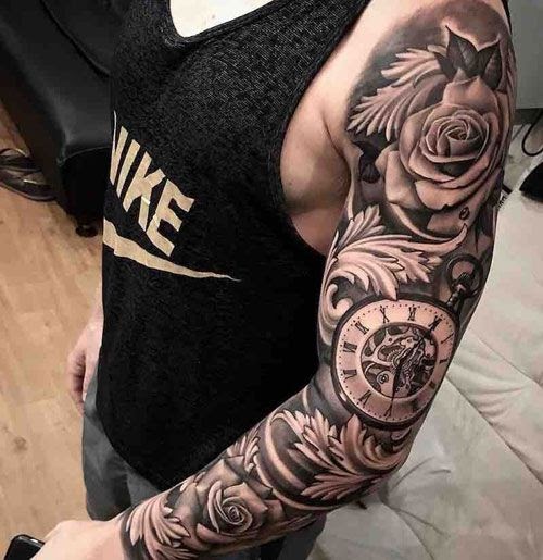 Half Sleeve Tattoos For Men Upper Arm - Best Tattoo Ideas