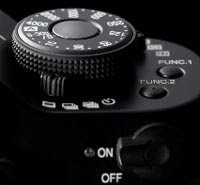 The Panasonic L1's shutter-speed dial