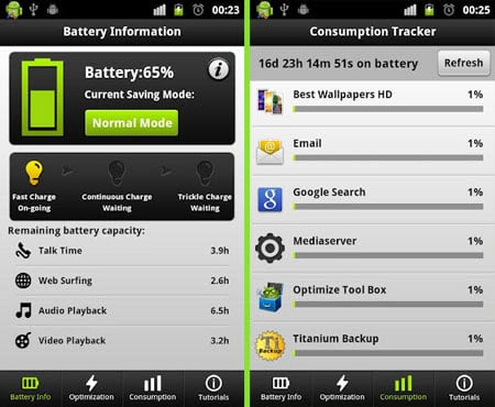 Aplikasi Penghemat Baterai Android