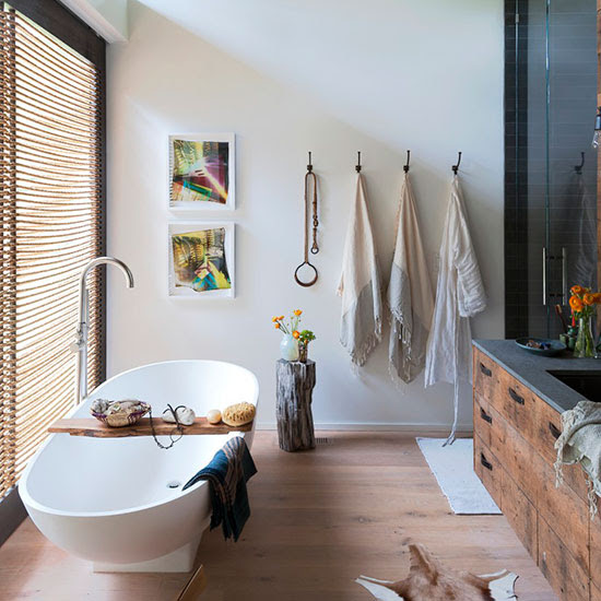 Bathroom | American beach house | House tour | PHOTO GALLERY | Livingetc | Housetohome.co.uk