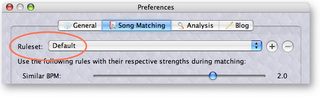 Song Matching Preferences