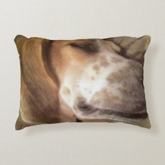 Sweet Puppy Dog Dreams Accent Pillow