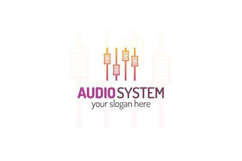 Audio system logo ~ Logo Templates ~ Creative Market Audio system logo ~ Logo Templates ~ Creative Market