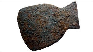 Viking axe head