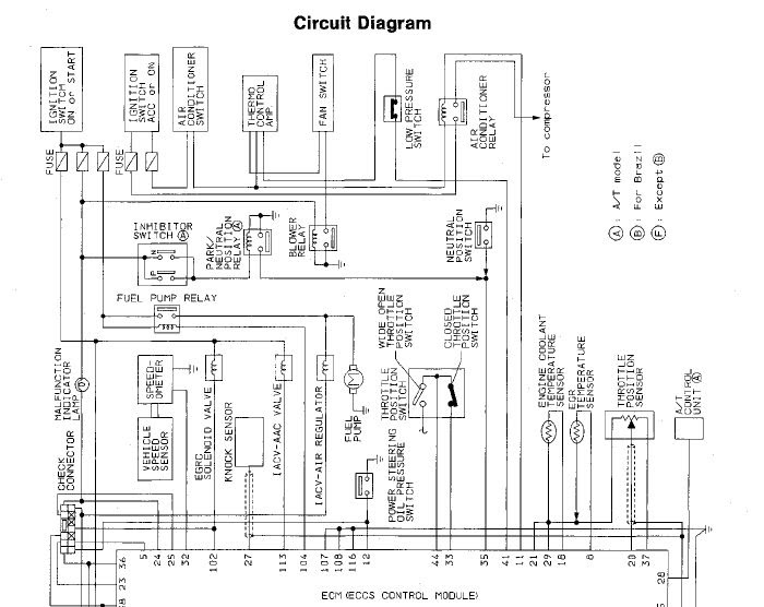 2002 Nissan Maxima Radio Wiring Diagram : Wiring Diagram For 97 Nissan
