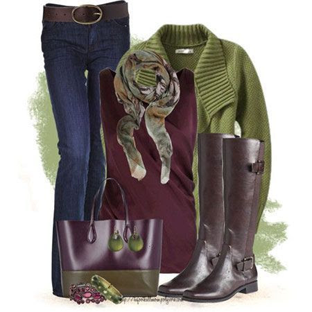 Polyvore Latest Winter Fashion Trends & Dresses Ideas For Women 2014/ 2015 | Girlshue