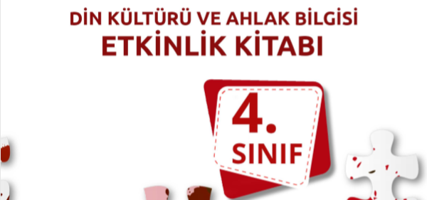 Din Kültürü ve Ahlak Bilgisi Dersi Etkinlik Kitabı  4. Sınıf