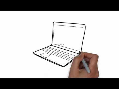  Cara  Menggambar  Laptop  Dengan Pensil AR Production