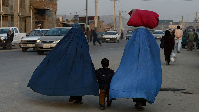 Afghan women.(AFP Photo / Shah Marai)