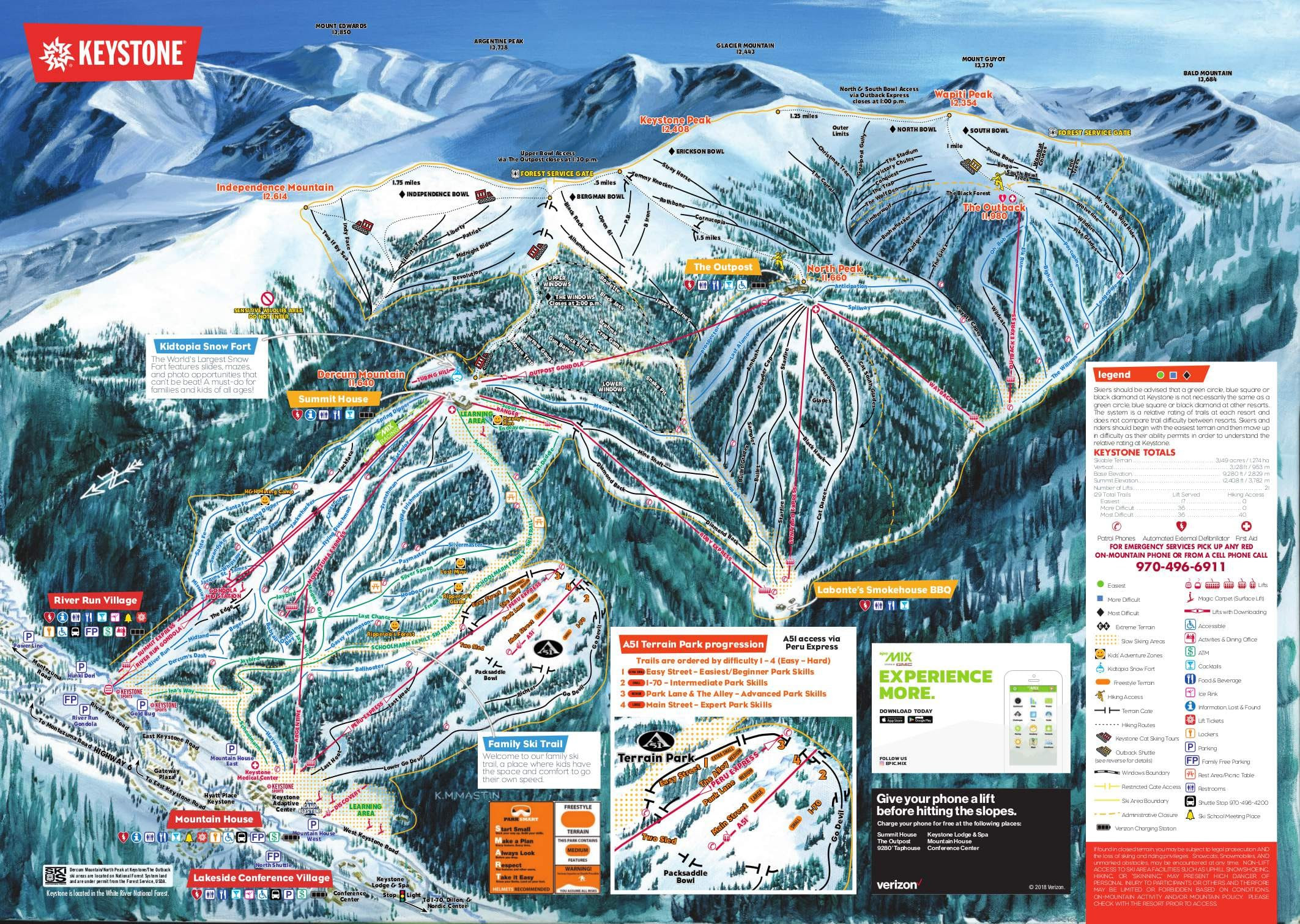 Map Of Colorado Ski Area - Maps For You