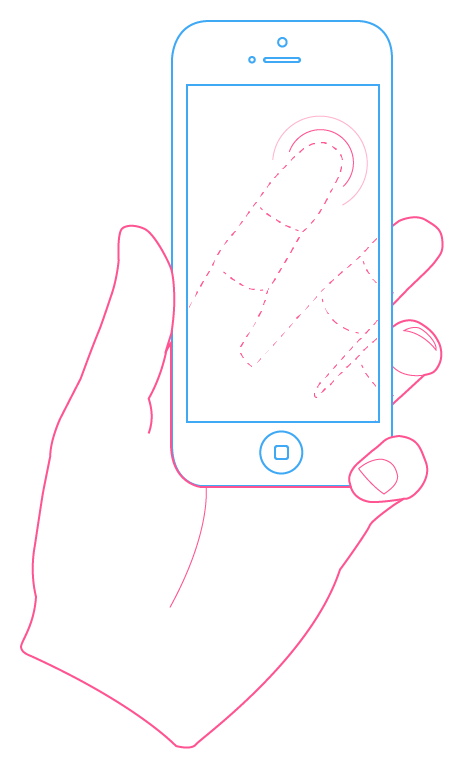 double tap on touch pad