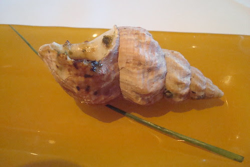 Sea snail amuse bouche
