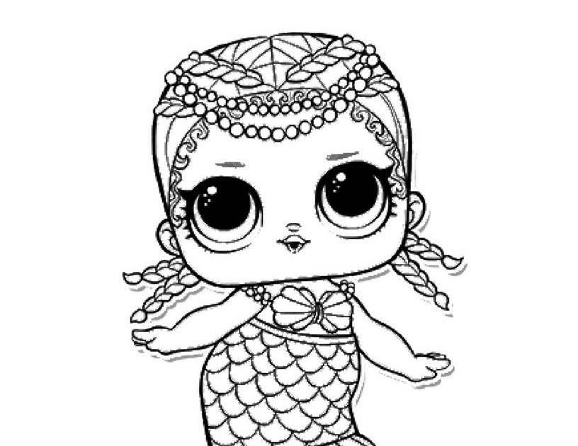 100+ Lol Doll Coloring Pages Splash Queen