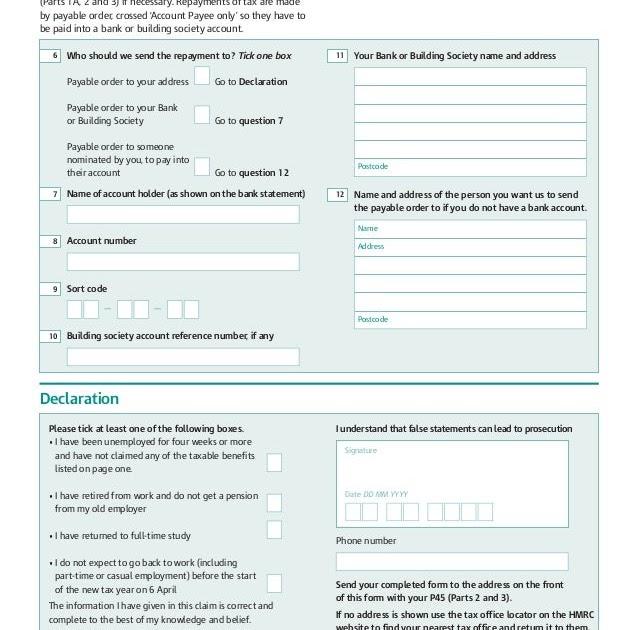hmrc-p50-form-to-free-download