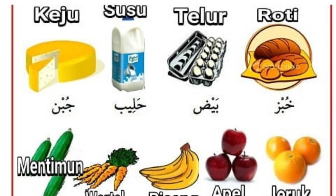 Roti dalam bahasa arab