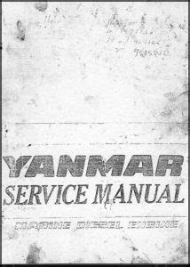 Yanmar Diesel Engine Manuals - MARINE DIESEL BASICS