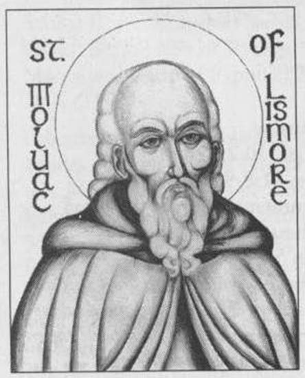 IMG ST. MOLOC, Molluog, Murlach, Lugaidh, Bishop of Scotland, Confessor