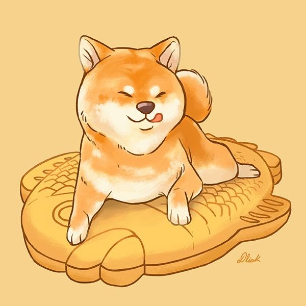Shiba Inu Kawaii - Wallpaper