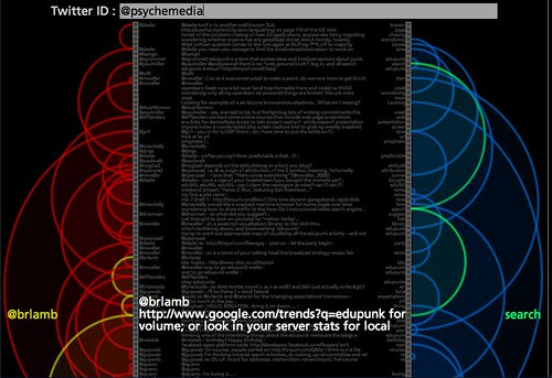 Twitarcs conversation browser: psychemedia