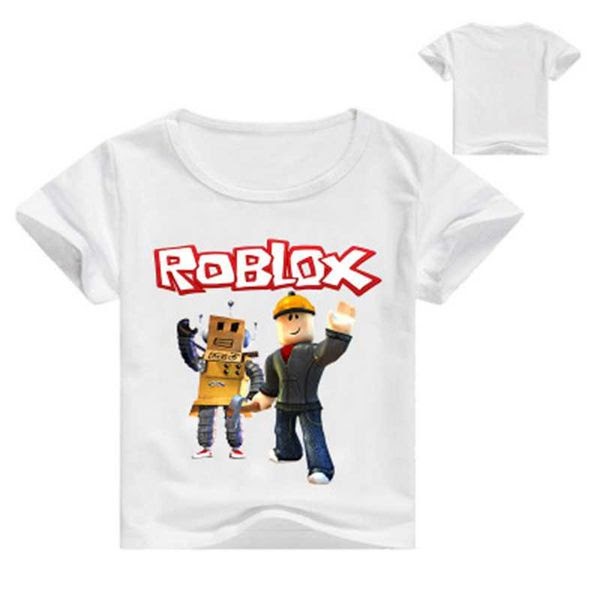 Details About Boys Girls Roblox Kids Cartoon T Shirt Tops Short Sleeve ...