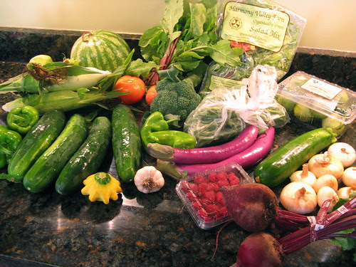 What's in CSA box #8