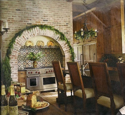 Reclaimed Cement Tile featured in Traditional Home provide inspiration