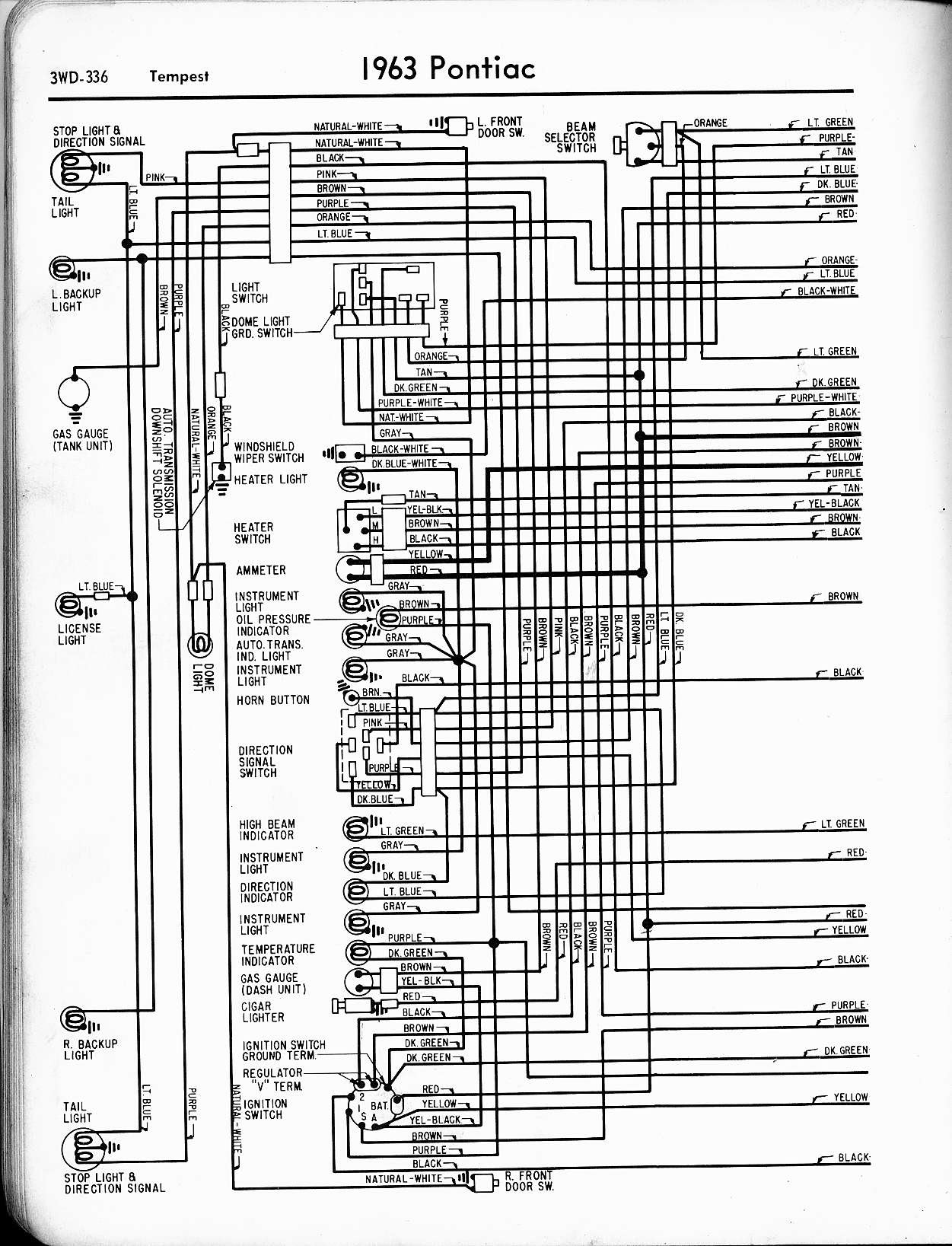 Wiring Diagram For 67 Pontiac Leman
