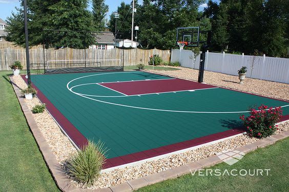 backyard basketball court ideas 2