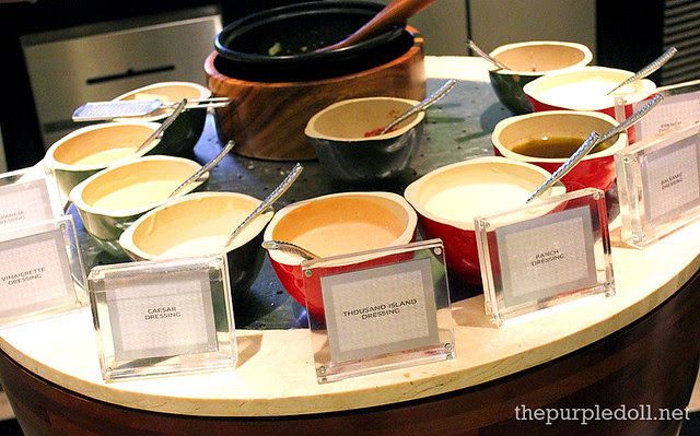 Salad Dressings at Spiral Sofitel Manila