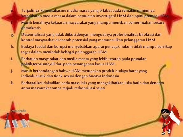 Contoh Kasus Pelanggaran Ham Faktor Eksternal Rasmi H
