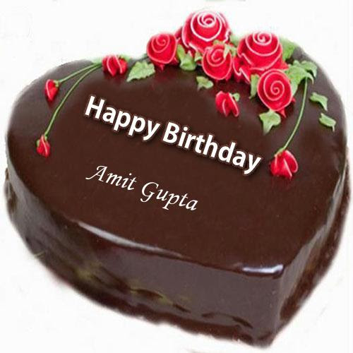 Happy Birthday Cake Amit - Cakes and Cookies Gallery