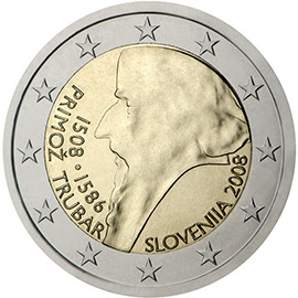 Face comemorativa da moeda de €2 Face comemorativa da moeda de €2