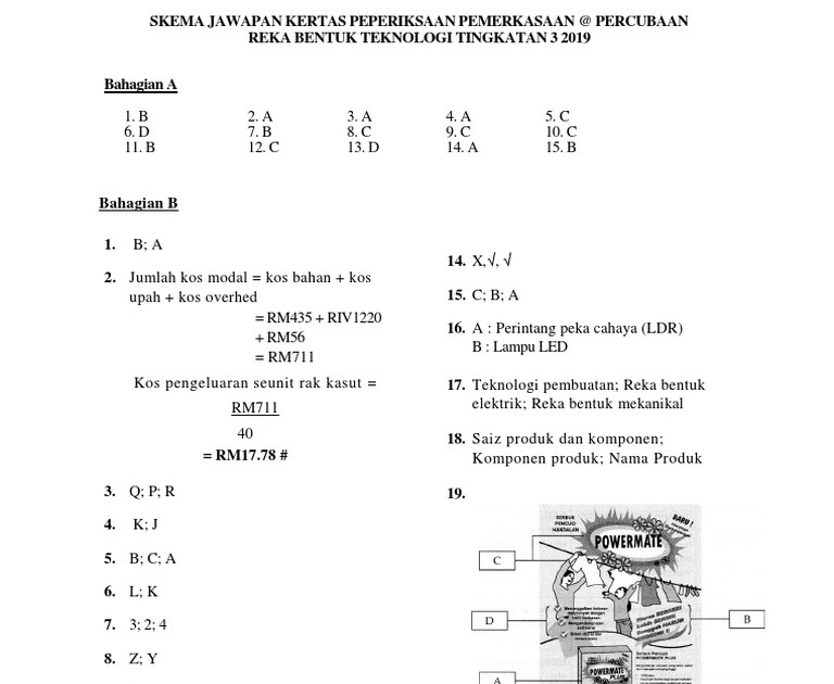 Soalan Percubaan Pt3 Matematik Dan Skema Jawapan  Apakah soalan