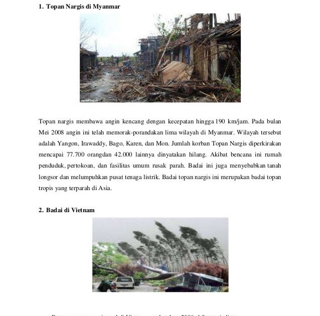 ➤ Contoh jurnal penanggulangan bencana