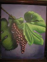 16x20 acrylic on canvas 'Grapes'