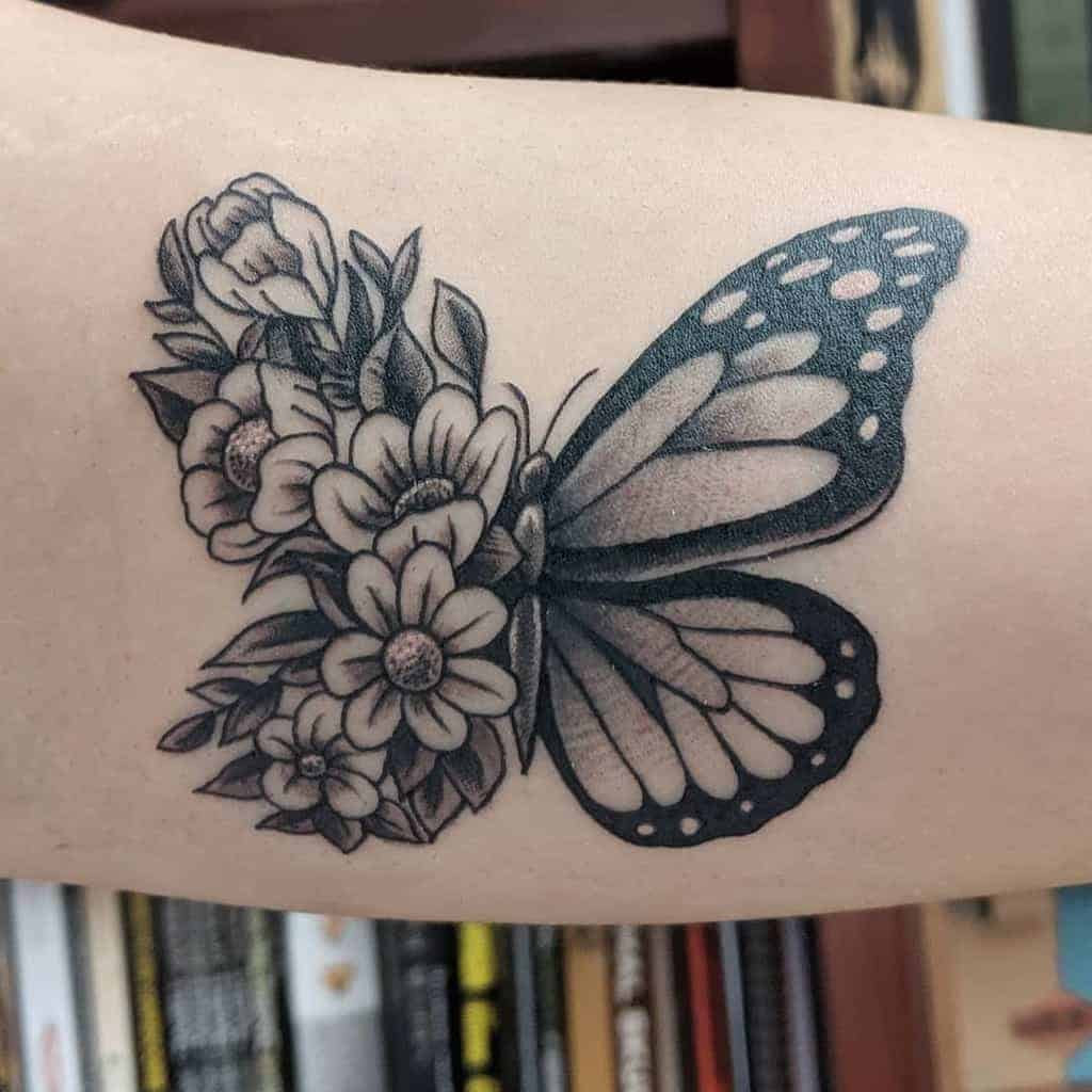 Butterfly Tattoo For Girls