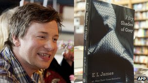 Jamie Oliver drooling over fifty shades of grey
