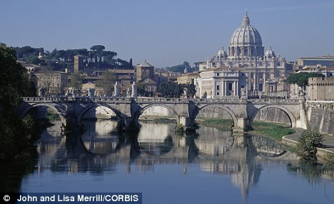 New light: The document has been held in the Vatican (pictured) for 250 years and the story is thought to have been first told in the late second or early third century