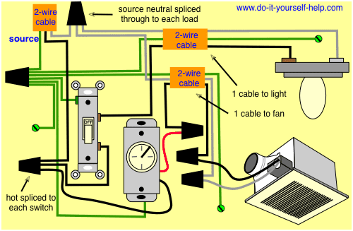 Ceiling Fan Wiring Diagram No Light - 38