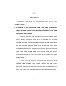 Contoh Kesimpulan Tergugat Perkara Perdata Perbuatan Melawan Hukum Temukan Contoh
