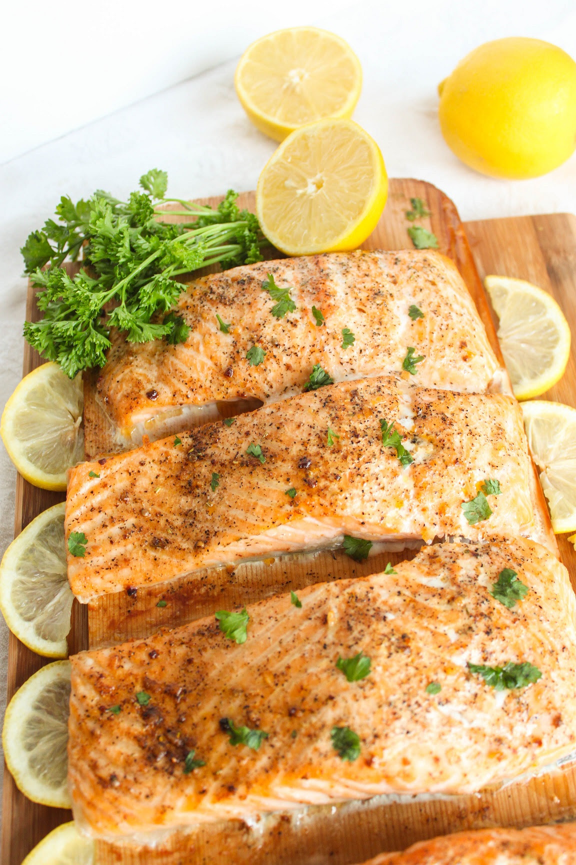 Recipe For Salmon Fillets Oven - Garlic Butter Baked Salmon | Easy Oven ...