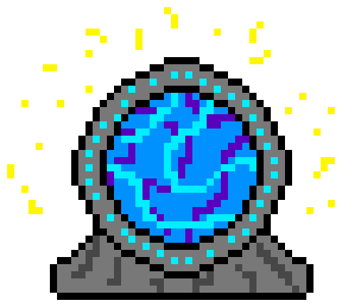 Portal Logo Pixel Art / We can customize your logo design with your